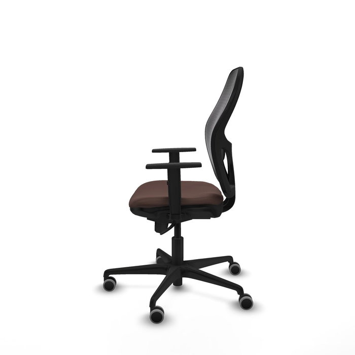 Piqueras y Crespo Chaise de Bureau 1D036G0 Noir Brun foncé