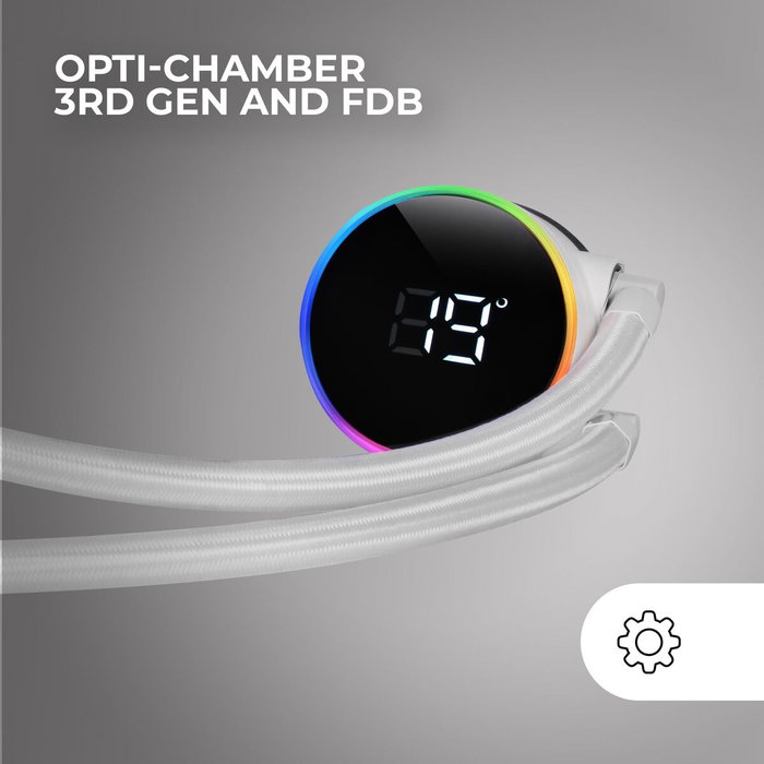 Kit de refroidissement liquide Mars Gaming ML-LCD240