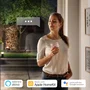 Philips Hue APPL2500A Impress - Applique murale LED connectée avec éclairage blanc et couleur, noire, étanche IP44