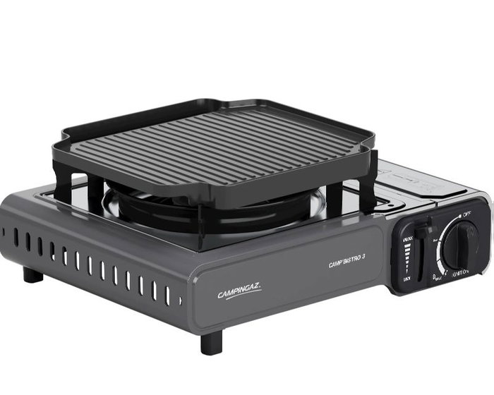 Campingaz CampBistro 3 avec plaque de cuisson en aluminium moulé