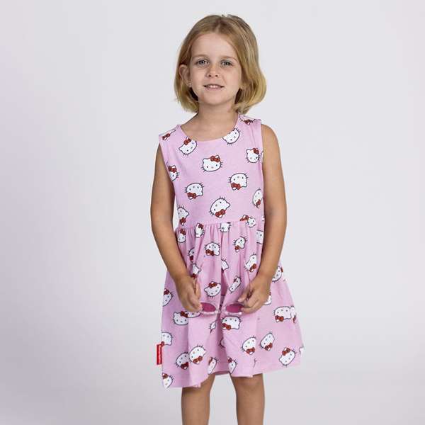 Cerdá Vestido Hello Kitty Single Jersey - Taille 12 ans, Couleur Rose, Pour Fille