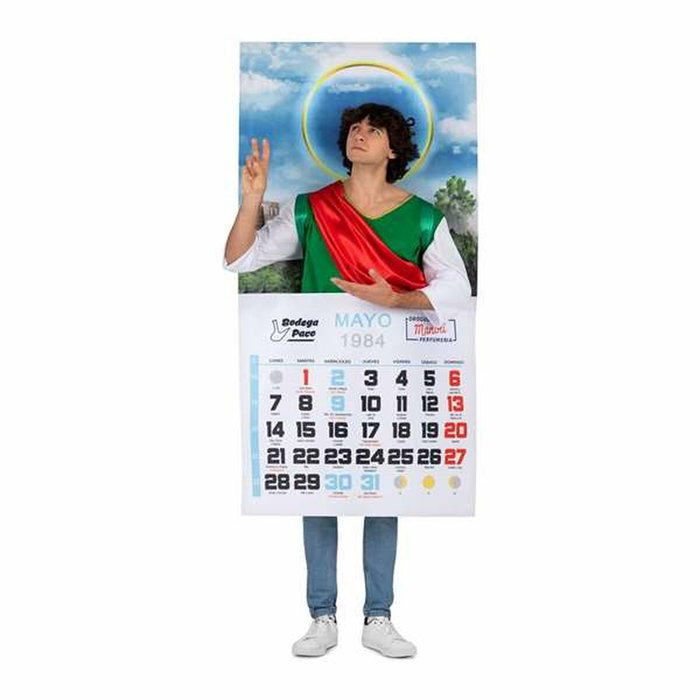 My Other Me Déguisement Calendrier San Pancracio T-shirt et Tablier Imprimé Taille L My Other Me Déguisement Calendrier San Pancracio T-shirt et Tablier Imprimé Taille L
