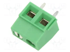 PHOENIX CONTACT MKDSN 1,5/ 2 Barre de serrage pour PCB, 17,5A, 2 broches, vert