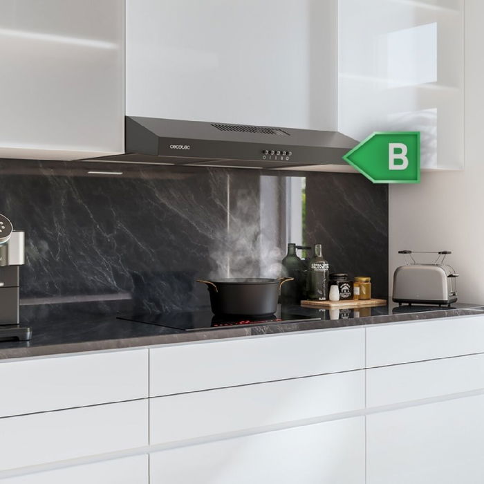 Hotte standard Cecotec Bolero Flux CM 602200 220 m3/h Noir