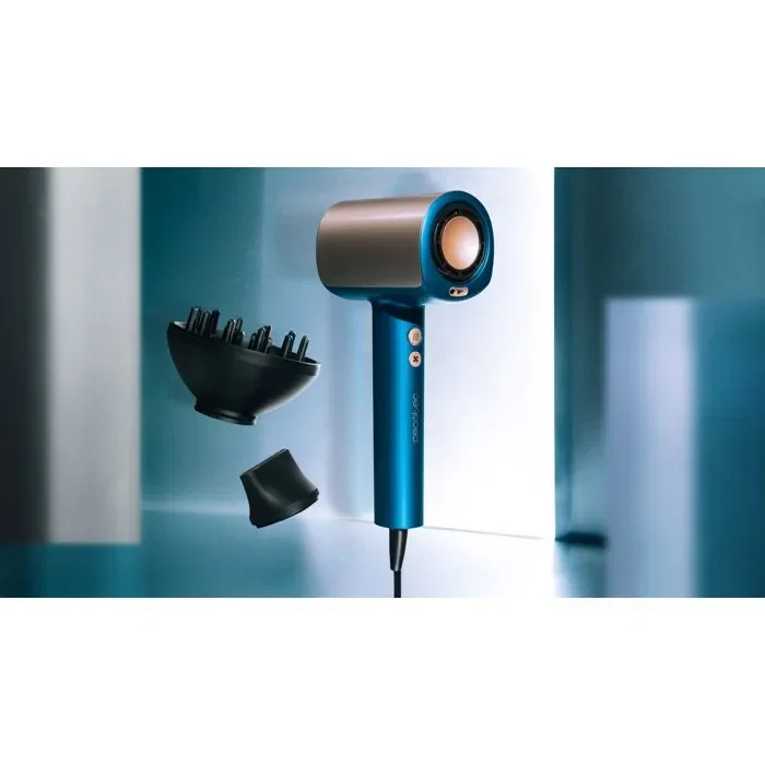 Cecotec DryGlam Nano Plasma Blue Sèche-cheveux Professionnel 1600 W avec Moteur Brushless Haute Vitesse