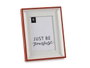 GIFTDECOR Porte-photos 13x18 cm Blanc et Rouge avec Cadre en Plastique et Verre 21x26x2 cm (Set de 24)