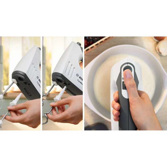 BOSCH MFQ37470 Batteur à fouet Acier inoxydable