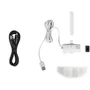 Livoo Distributeur de croquettes automatique et fontaine à eau PET107, 3 L, Connecté TUYA