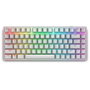 Dell Alienware Pro Wireless Gaming Keyboard Clavier Gaming Mécanique 75% QWERTY US Bluetooth/RF/USB-C Lunar Light Blanc