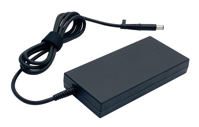 HP Adaptateur secteur AC 180W pour PC portables HP, tension de sortie 19.5V / 9.23A, avec câble d'alimentation, certifié CE et UL