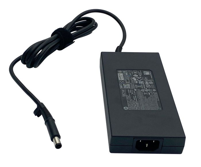 HP Adaptateur secteur AC 180W pour PC portables HP, tension de sortie 19.5V / 9.23A, avec câble d'alimentation, certifié CE et UL