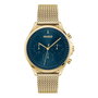 HUGO BOSS Montre 1530410 Dorée avec Cadran Bleu