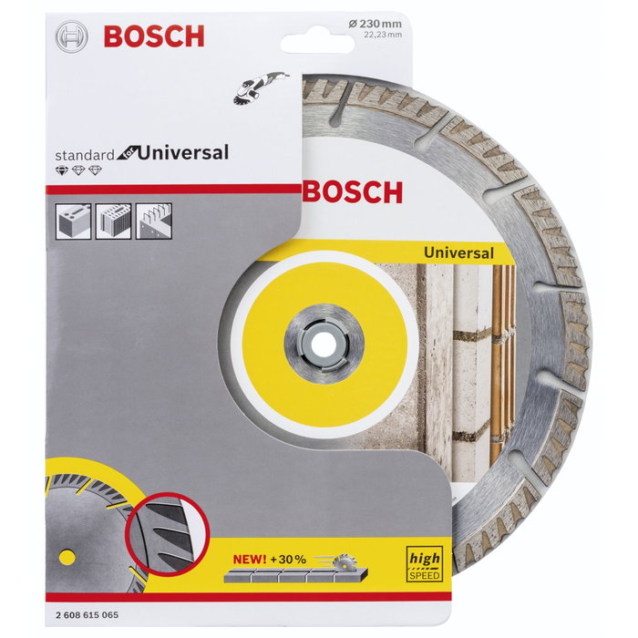 Bosch DIA-TS 230x22,23 Standard pour Universal Speed Bosch DIA-TS 230x22,23 Standard pour Universal Speed
