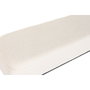 Home ESPRIT Banquette et coffre Blanc Noir Polyester Acier 145 x 45 x 45 cm