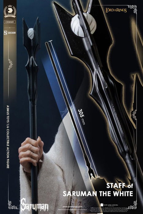 Asmus Collectible Toys Le Seigneur des Anneaux figurine 1/6 Saruman 31 cm Asmus Collectible Toys Le Seigneur des Anneaux figurine 1/6 Saruman 31 cm