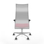 Piqueras y Crespo Albacete Chaise de Bureau Rouge et Blanche