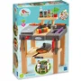 Ecoiffier Cuisine d'été Jeu d'imitation avec Four à Pizza et Plancha pour Enfants 18 mois et plus
