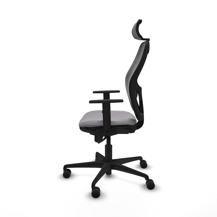 Piqueras y Crespo Chaise de Bureau avec Appui-tête 1D036N2 Gris Piqueras y Crespo Chaise de Bureau avec Appui-tête 1D036N2 Gris