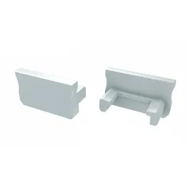 Bouchon de Fin de Profil Type A - Aluminium Noir