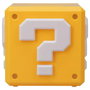 Paladone Tirelire Bloc à Points Super Mario - Bloc de questions iconique jaune pour collection