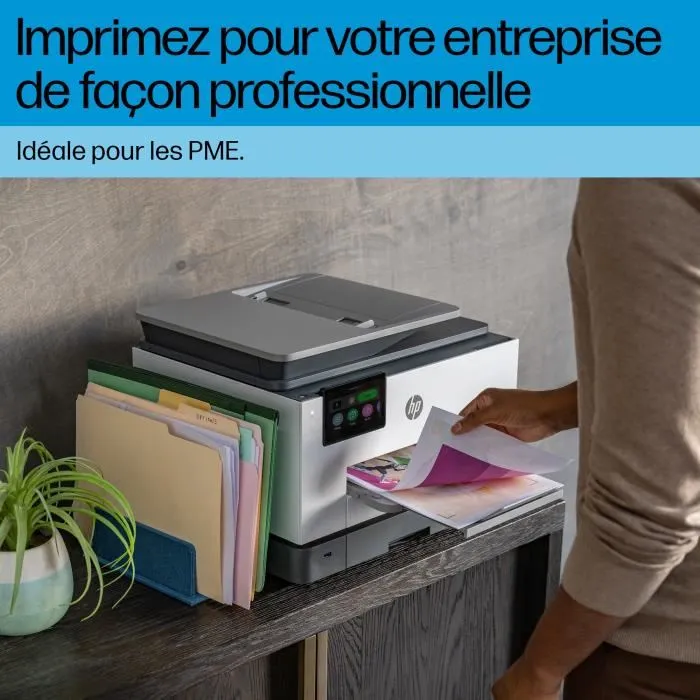 HP OfficeJet Pro 9135e - Imprimante tout-en-une couleur recto verso automatique - Wi-Fi, HP ePrint, avec 6 mois d'Instant Ink inclus HP OfficeJet Pro 9135e - Imprimante tout-en-une couleur recto verso automatique - Wi-Fi, HP ePrint, avec 6 mois d'Instant Ink inclus
