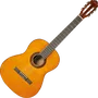 EKO Guitare Classique 4/4 Studio 12 Naturelle, Table Épicéa, Caoba