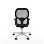 Piqueras y Crespo Chaise de Bureau 2D086N0 Blanc Marron