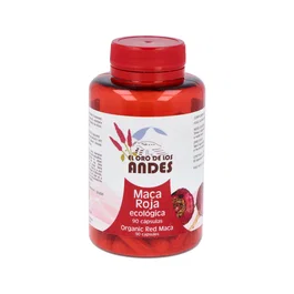 El Oro De Los Andes Maca Rouge 850mg 90 gélules Complément Alimentaire Bio