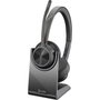 HP Poly Voyager 4320 USB-A Headset avec adaptateur BT700, Noir