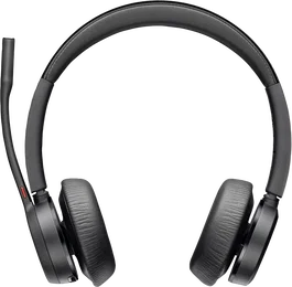 HP Casque Micro Sans Fil Poly Voyager 4320 USB-A - Bluetooth avec Dongle BT700 - 24h Autonomie - Double Micro Technologie Acoustic Fence - Pour Télétravail et Bureau