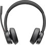 Poly Voyager 4320 USB-A Headset + BT700 Dongle, Noir