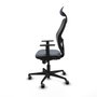 Chaise de Bureau avec Appui-tête Jorquera Piqueras y Crespo 1D036G1 Gris
