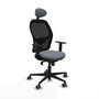 Chaise de Bureau avec Appui-tête Jorquera Piqueras y Crespo 1D036G1 Gris