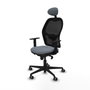 Chaise de Bureau avec Appui-tête Jorquera Piqueras y Crespo 1D036G1 Gris