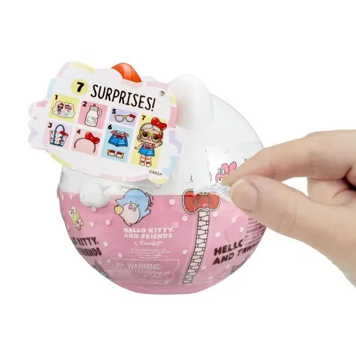 L.O.L. Surprise! Loves Hello Kitty Tots - Poupées surprises de 7.5 cm avec 8 personnages et accessoires - Collection de jouets pour enfants dès 3 ans L.O.L. Surprise! Loves Hello Kitty Tots - Poupées surprises de 7.5 cm avec 8 personnages et accessoires - Collection de jouets pour enfants dès 3 ans