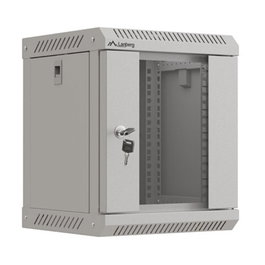Lanberg WF11-3306-10S Armoire réseau murale 10 pouces 6U Gris