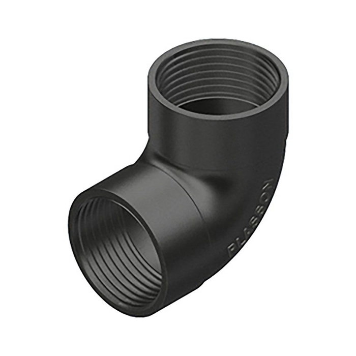 Plasson Coude 90° en polypropylène filetage femelle 1 pouce Plasson Coude 90° en polypropylène filetage femelle 1 pouce
