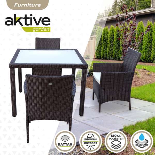 Ensemble Table + 4 Chaises Aktive