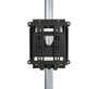 B-Tech BT8309 Support Mural Escamotable à Écran Plat avec Micro-Ajustement pour Récess - Compatible VESA 200 et Videowall, Installation Paysage ou Portrait