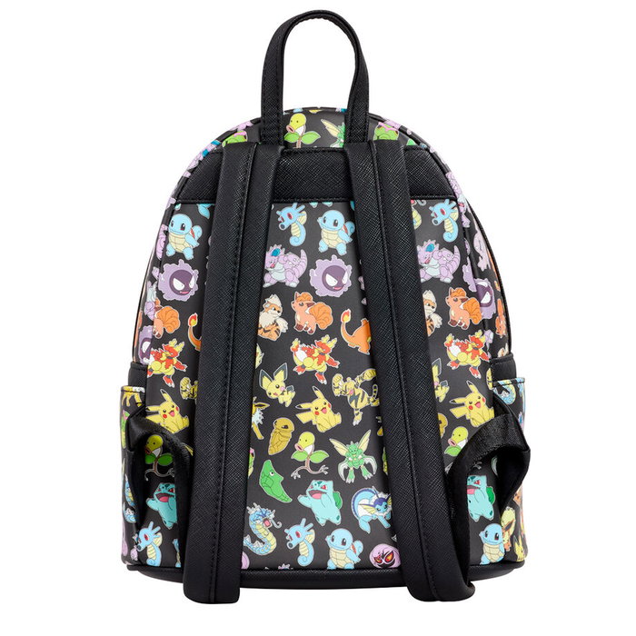 LOUNGEFLY Sac à dos Pikachu Pokemon 26 cm (22.86x11.43x26.67 cm) - Mochila Loungefly