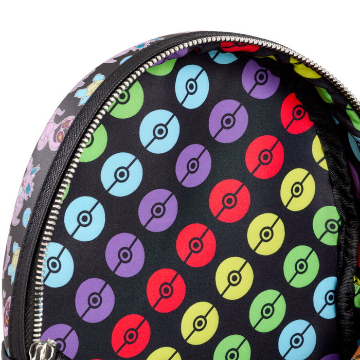 LOUNGEFLY Sac à dos Pikachu Pokemon 26 cm (22.86x11.43x26.67 cm) - Mochila Loungefly