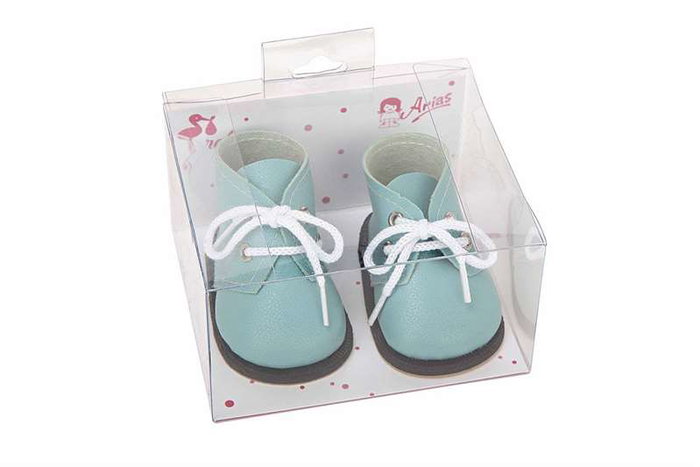 Muñecas Arias Set de bottes vertes pour poupées de 40 cm, âge recommandé 3 ans Muñecas Arias Set de bottes vertes pour poupées de 40 cm, âge recommandé 3 ans