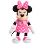 Just Play - Peluche Minnie Mouse Musicale 14633 - Disney Mickey Mouse Funhouse - Peluche Chantante avec Lumières - Pour Enfants de 3 Ans et Plus