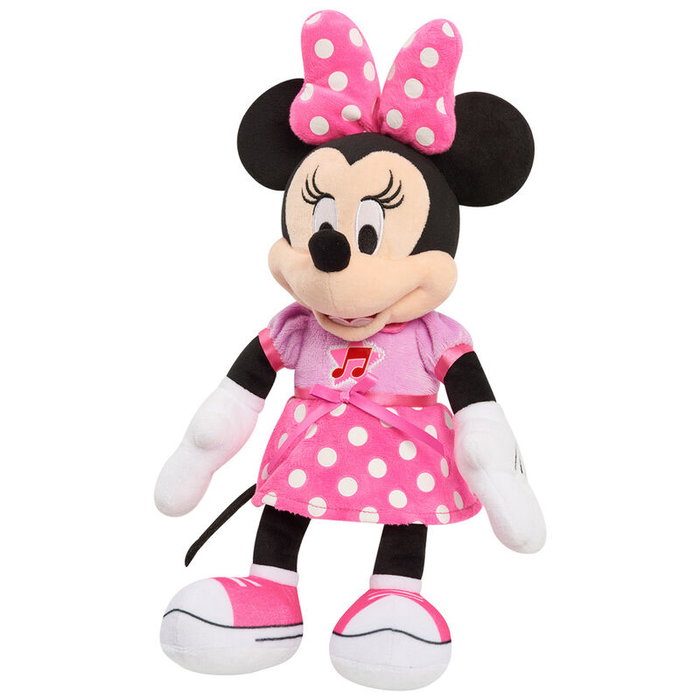 JUST PLAY Peluche Minnie Mouse Chantante et Lumineuse JUST PLAY Peluche Minnie Mouse Chantante et Lumineuse