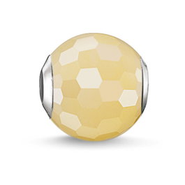 Thomas Sabo Abalorio en Argent 925 et Aventurine Jaune