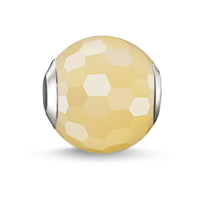 Thomas Sabo Abalorio en Argent 925 et Aventurine Jaune Thomas Sabo Abalorio en Argent 925 et Aventurine Jaune