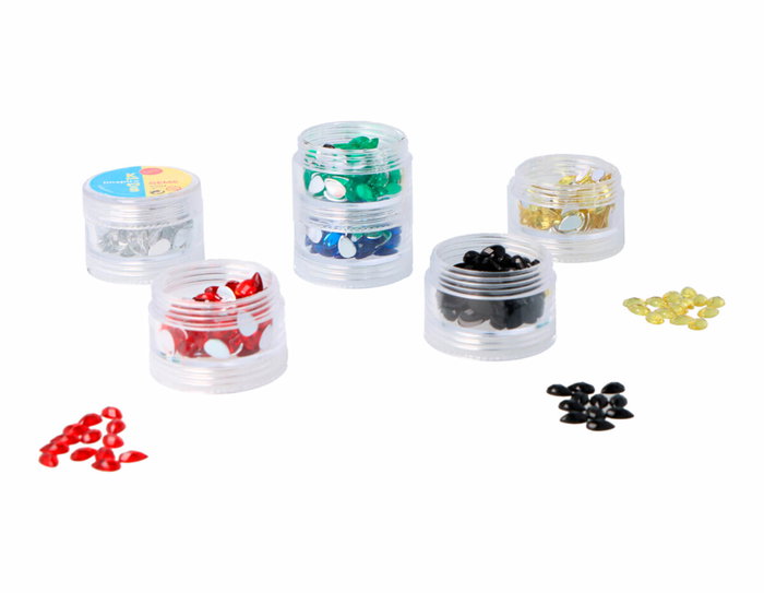 Innspiro Set de Gemmes Acryliques en Forme de Goutte 5x8mm, 600 unités