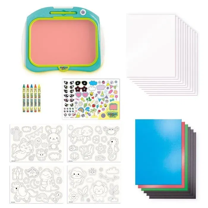 Canal Toys Doodle Copy LIT 004 - Machine à dessin et à imprimer des modèles avec feuilles à colorier, Jouet éducatif pour enfants Canal Toys Doodle Copy LIT 004 - Machine à dessin et à imprimer des modèles avec feuilles à colorier, Jouet éducatif pour enfants