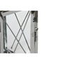Ensemble de lanternes DKD Home Decor Noir Verre Acier Moderne Chrome 18 x 18 x 43 cm (2 Pièces)