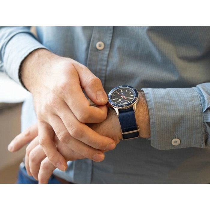 Montre Homme Nautica Argenté (Ø 43 mm)
